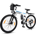 VARUN Folding Electric Bike for Adults - Peak 500W Fat Tire Electric Bike with 48V 7.8Ah Anti-Theft Battery - Full Suspension Ebike for All Terrains Up to 25+MPH, 60+ Miles