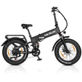 VARUN Folding Electric Bike for Adults - Peak 750W Fat Tire Electric Bike with 48V 13Ah Anti-Theft Battery - Full Suspension Ebike for All Terrains Up to 25+MPH, 60+ Miles