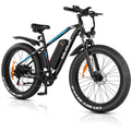 Varun Electric Bike - Peak 250W/500W Folding Ebike for Adults Up to 40 Miles 20MPH, 48V Removable Lithium-Battery, Stylish 26