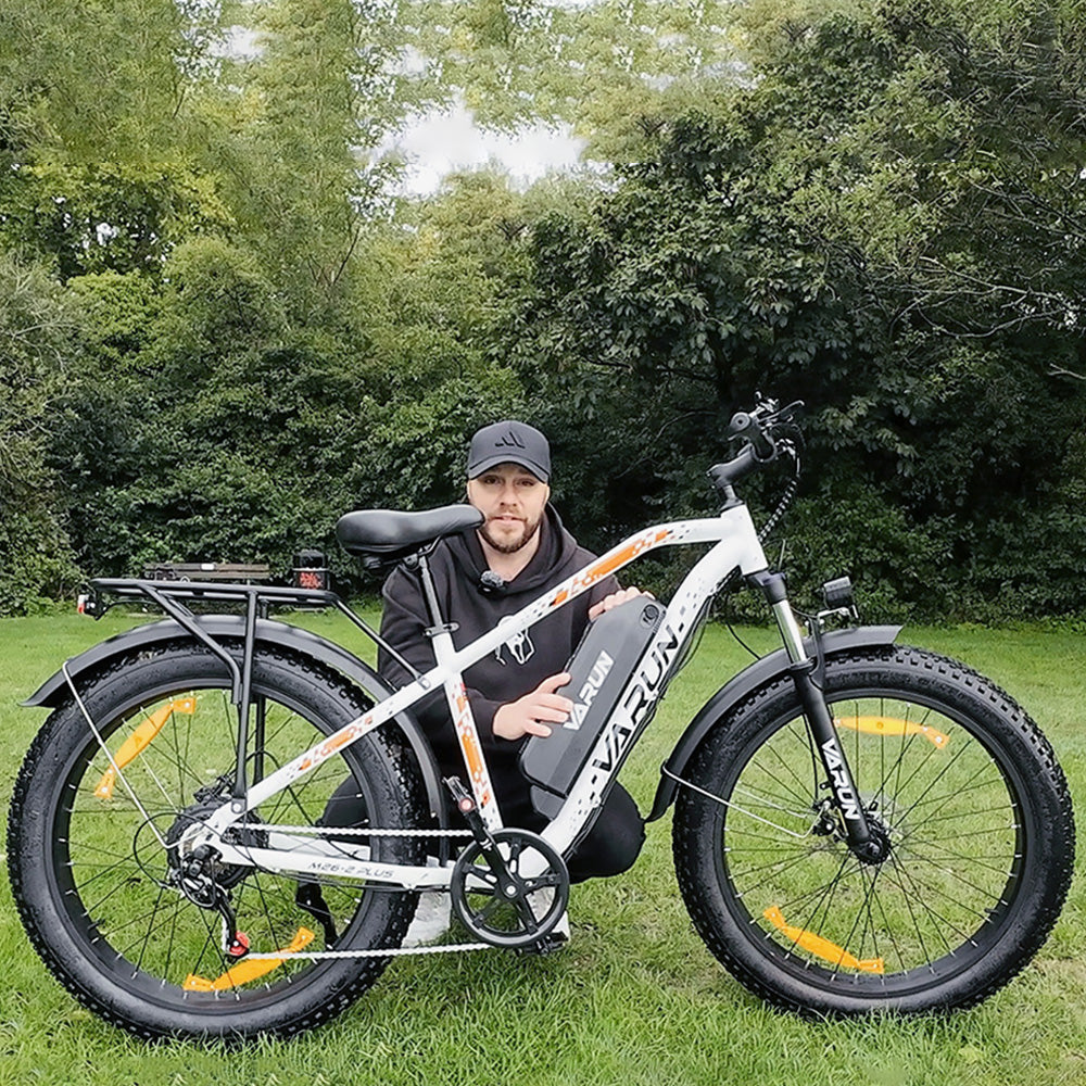 The big giant ebike can conqure any terrain